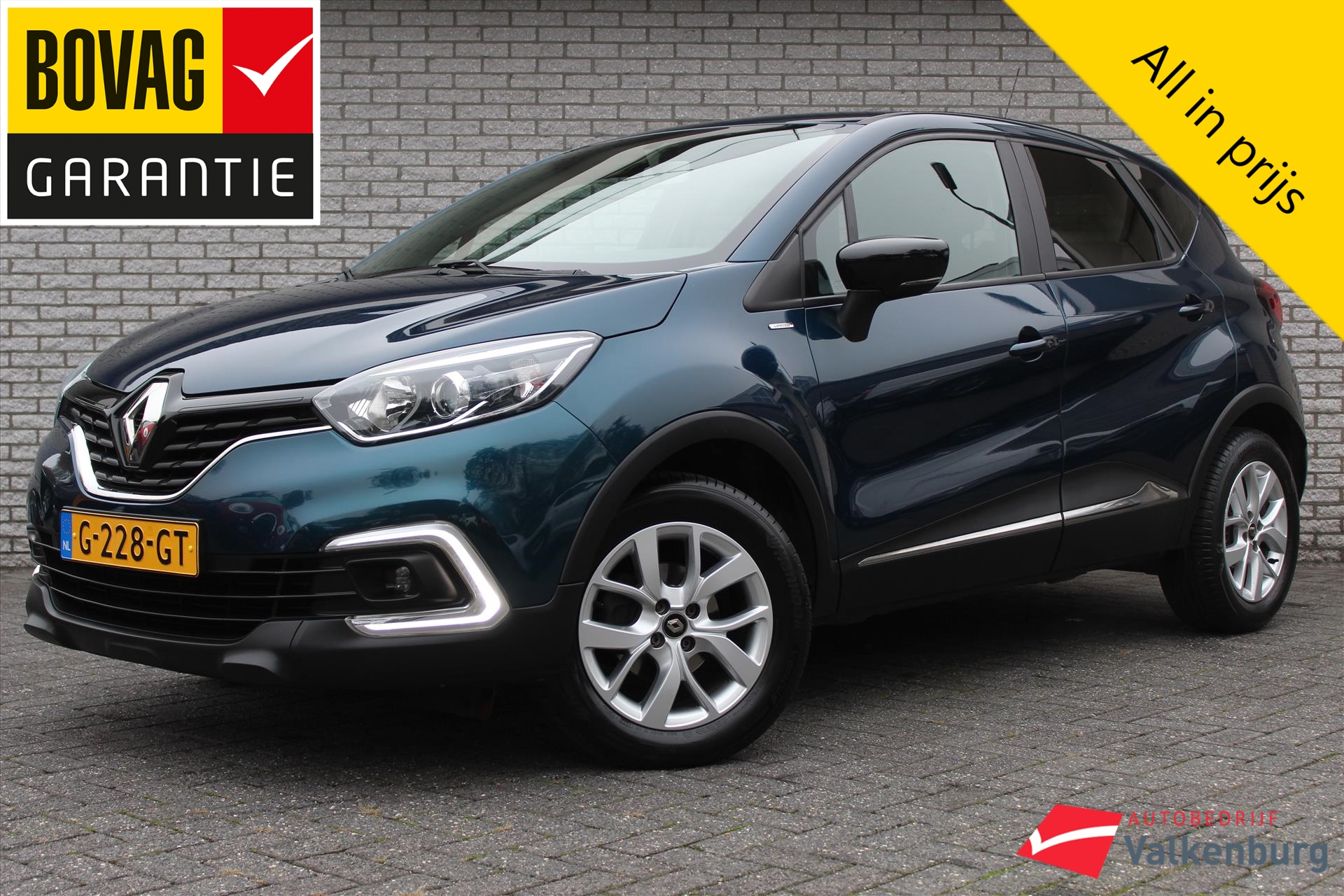 Afbeelding van de RENAULT Captur TCe 90pk S&S Limited | Camera | Keyless | Stoelverwarming | PDC | Cruise | NAVI