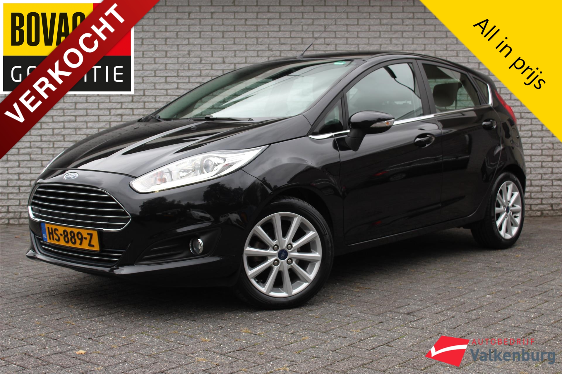 Afbeelding van de FORD Fiesta 1.0 EcoBoost 100PK 5D S/S Titanium | Trekhaak | Cruise | Climate | PDC | 5Deurs | LED | NAVI